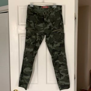 Camo cargo pants